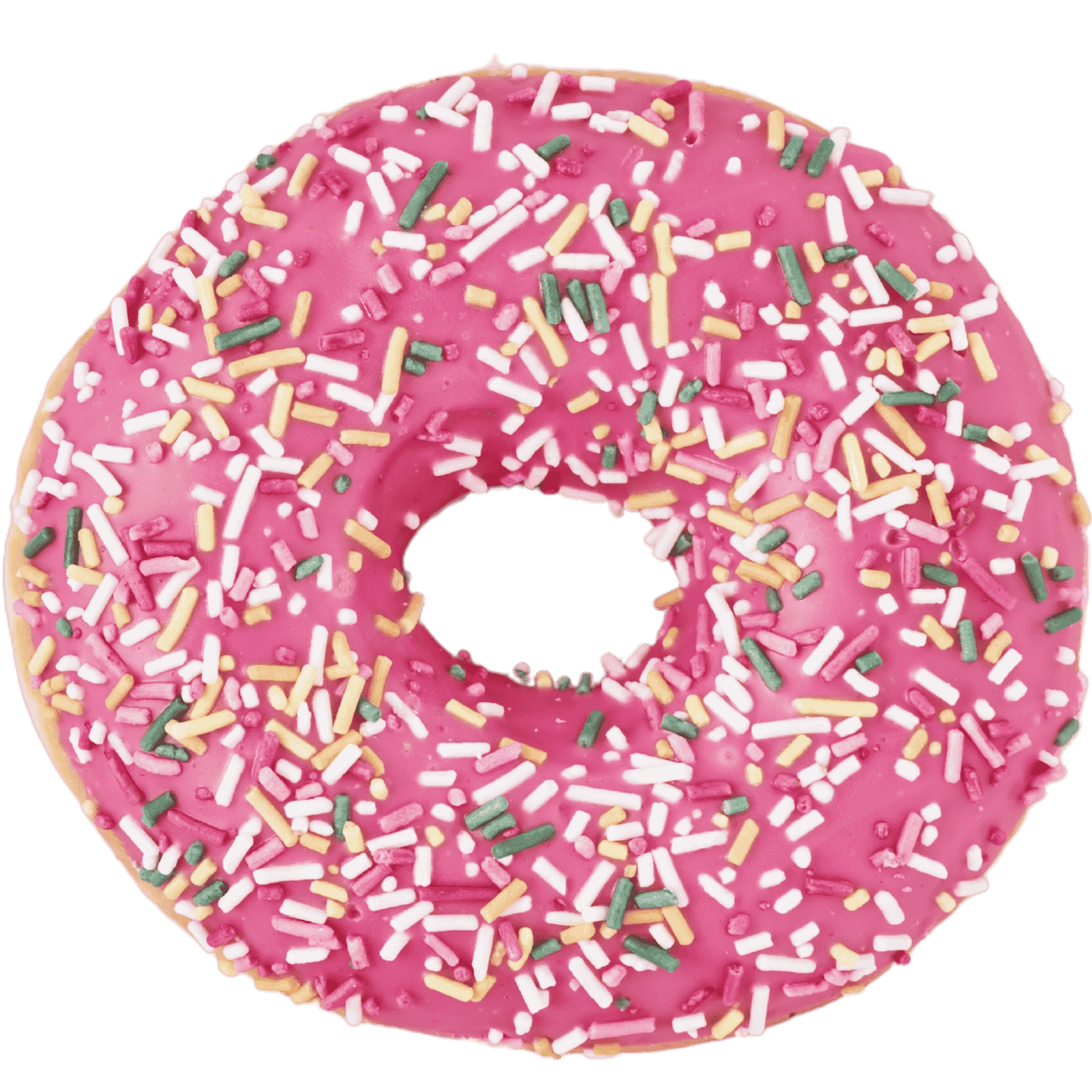 Pink donut